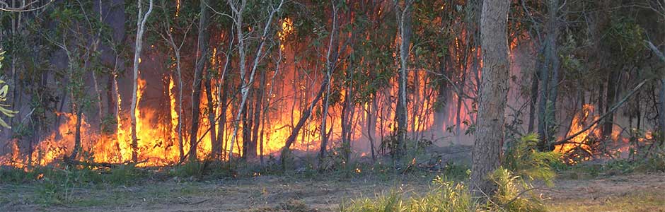 Controlled burn offs