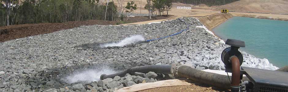 Dredging and pumping